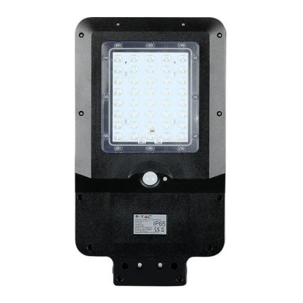 Lampe de rue solaire LED avec capteur LED/15W/7,4V 4000K IP65 10800 mAh