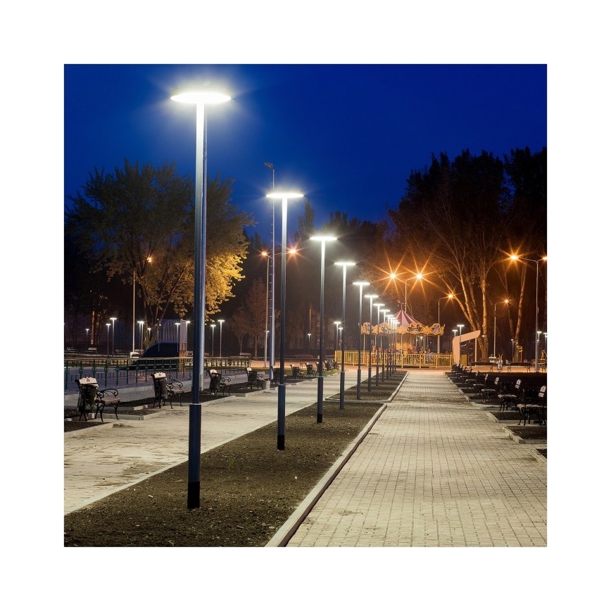 Lampe de rue solaire LED avec capteur SOLSUMI LED/25W/3,2V IP54 25000 mAh + télécommande