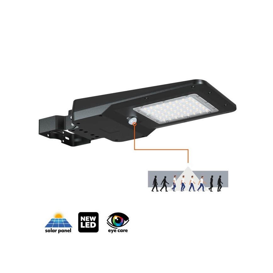 Lampe solaire de rue avec capteur STREET LED/20W/7,4V 3000/4000/6000K IP65 5400 mAh