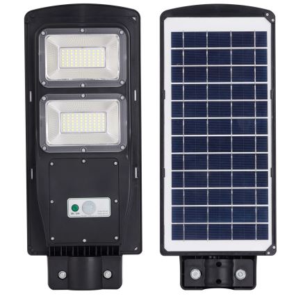 Lampe de rue solaire LED avec détecteur STREET 2xLED/6W/3,2V IP65 + télécommande