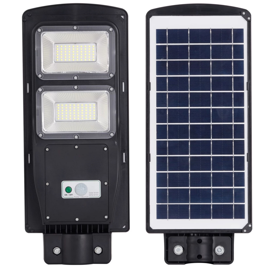 Lampe de rue solaire LED avec détecteur STREET 2xLED/6W/3,2V IP65 + télécommande