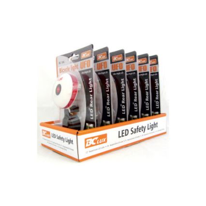 Lampe de sécurité pour vélos BCLUX LED/2xAAA