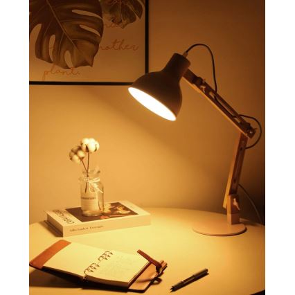 Lampe de table 1 x E27, 40 W, 230 V — rose