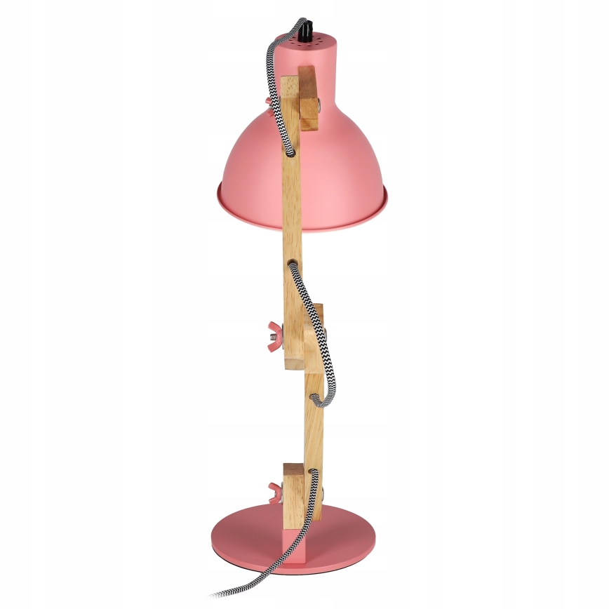 Lampe de table 1 x E27, 40 W, 230 V — rose