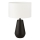 Lampe de table 1xE14/25W/230V noire