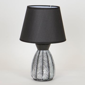 Lampe de table 1xE14/40W/230V noir