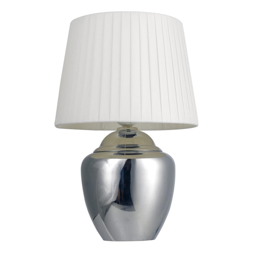 Lampe de table 1xE27/25W/230V chrome brillant