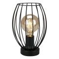 Lampe de table 1xE27/25W/230V noire