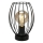Lampe de table 1xE27/25W/230V noire