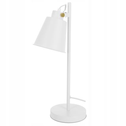 Lampe de table 1xE27/40W/230V blanche