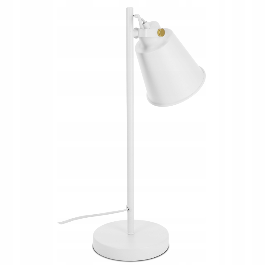 Lampe de table 1xE27/40W/230V blanche
