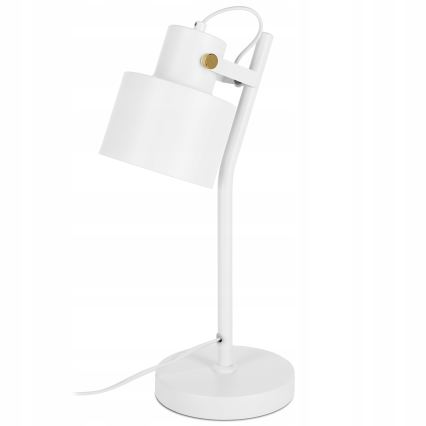 Lampe de table 1xE27/40W/230V blanche