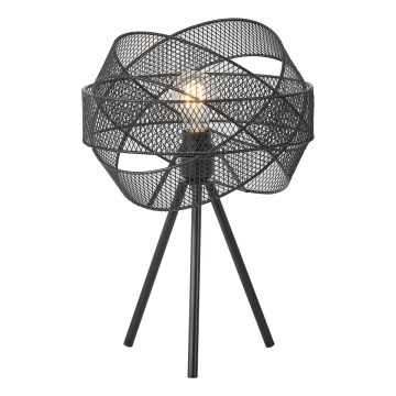 Lampe de table 1xE27/40W/230V noir