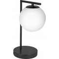 Lampe de table 1xE27/40W/230V noire/blanche