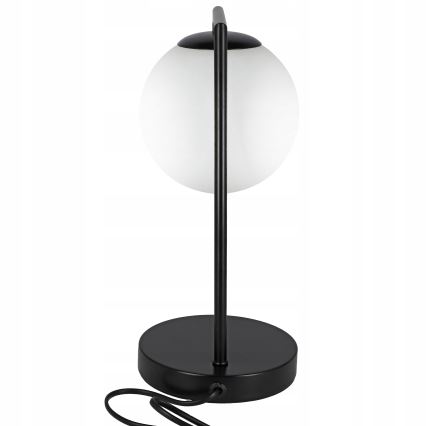 Lampe de table 1xE27/40W/230V noire/blanche