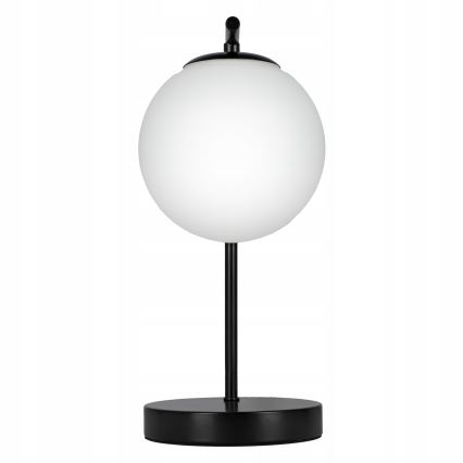 Lampe de table 1xE27/40W/230V noire/blanche