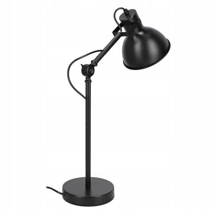 Lampe de table 1xE27/40W/230V noire