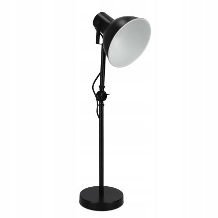 Lampe de table 1xE27/40W/230V noire