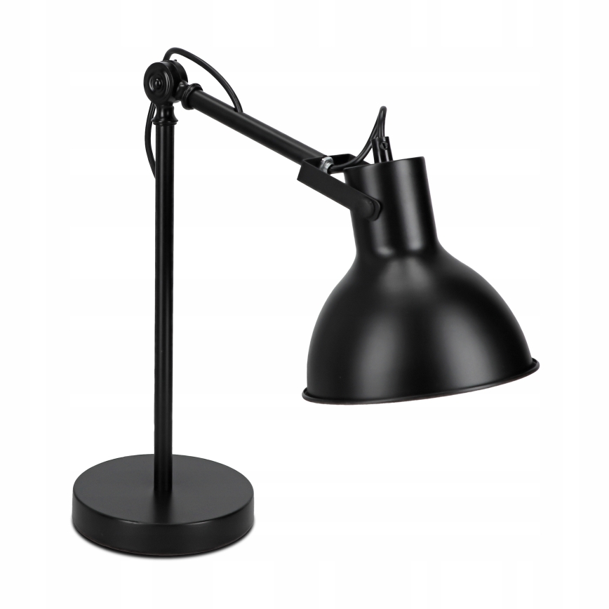 Lampe de table 1xE27/40W/230V noire