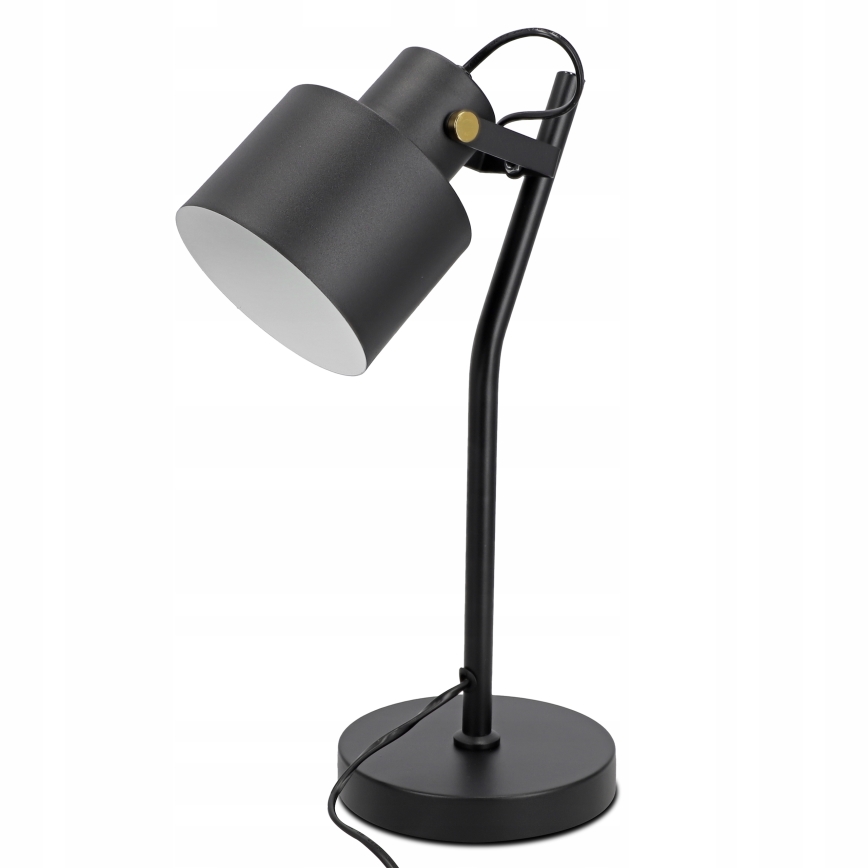 Lampe de table 1xE27/40W/230V noire
