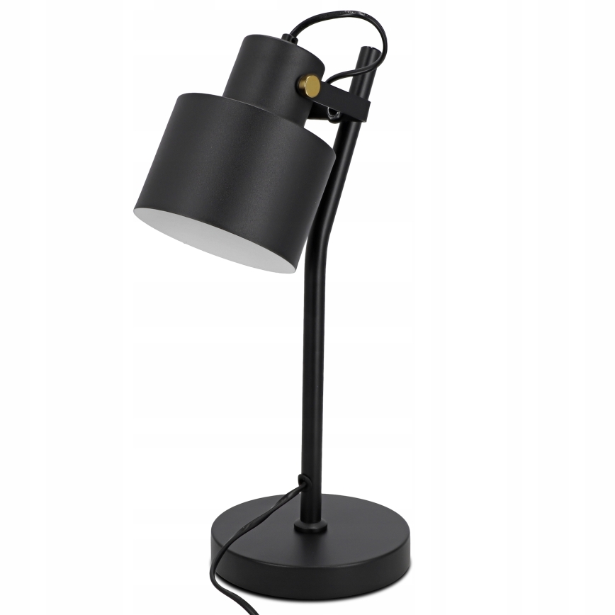 Lampe de table 1xE27/40W/230V noire
