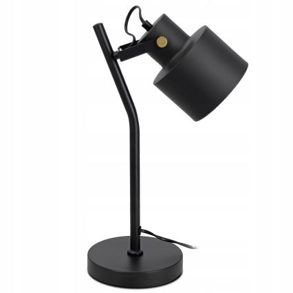 Lampe de table 1xE27/40W/230V noire
