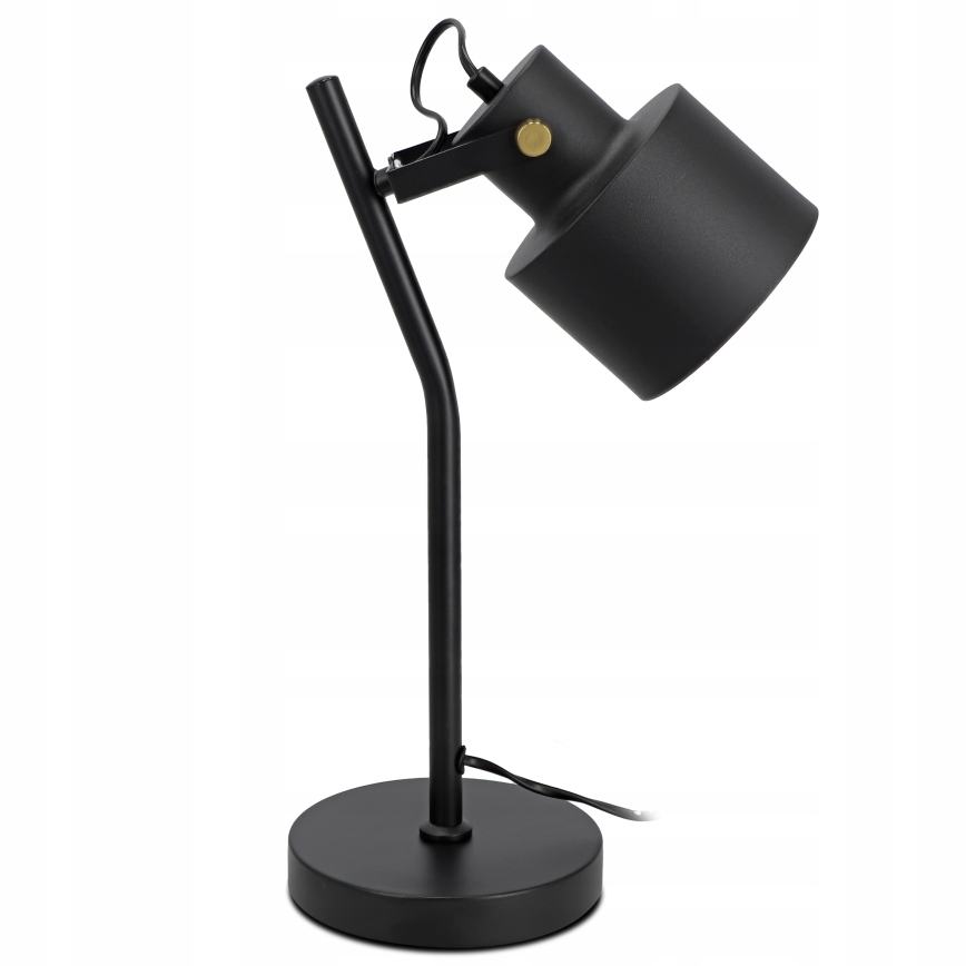 Lampe de table 1xE27/40W/230V noire