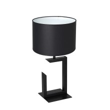 Lampe de table 1xE27/60W/230V 45 cm noir/blanc