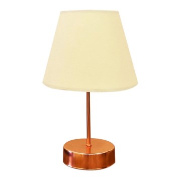 Lampe de table 1xE27/60W/230V cuivre