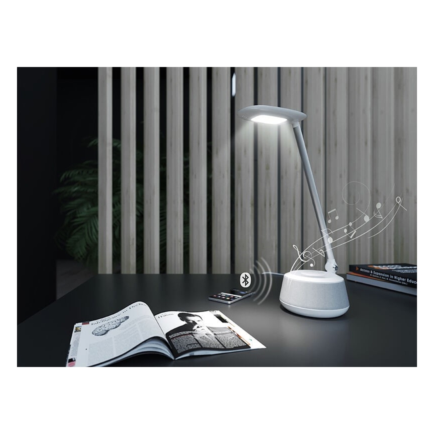 Lampe de table à intensité variable avec enceinte MOANA MUSIC LED/6W/230V