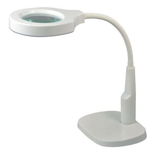 Lampe de table à intensité variable avec loupe bifocale LED/6W/230V 6000-7000K blanc