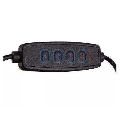 Lampe de table à intensité variable avec loupe LED/6W/5V 3000K/4000K/6000K blanc