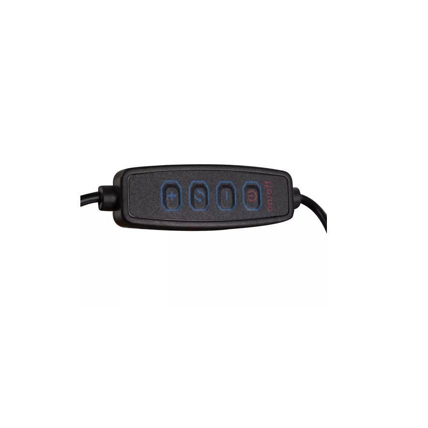 Lampe de table à intensité variable avec loupe LED/6W/5V 3000K/4000K/6000K blanc