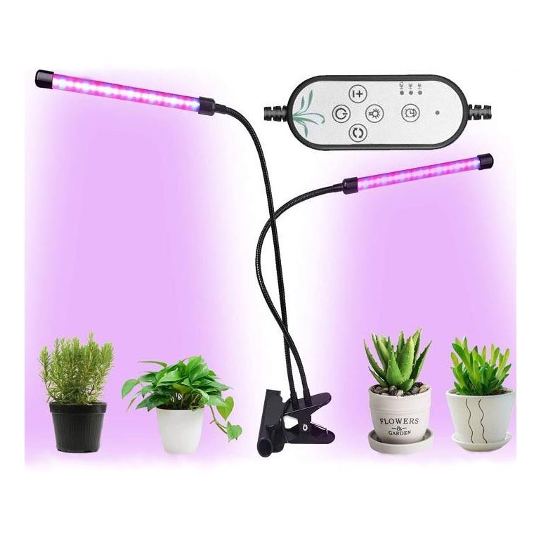 Lampe LED pour culture de plantes, USB, spectre complet, intensité réglable  à 5 niveaux et minuterie, éclairage pour tente/chambre de culture de fleurs  - AliExpress