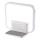 Lampe de table à intensité variable avec réveil et Qi charge LED/18W/230V blanc