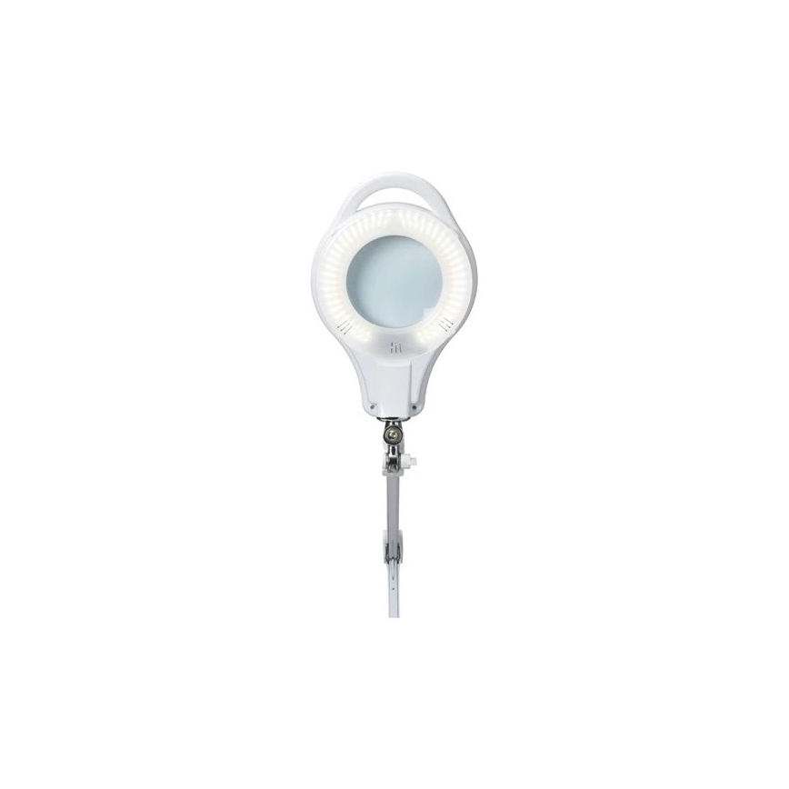 Lampe de table à intensité variable avec une loupe LED/10W/230V blanche