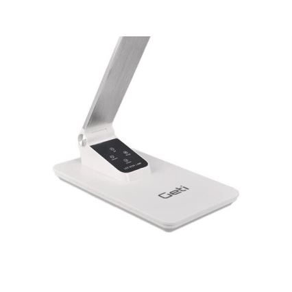 Lampe de table à intensité variable avec USB LED/7W/230V 3000K/4000K/5500K blanc