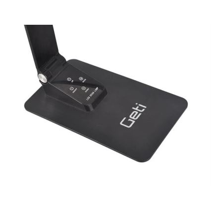 Lampe de table à intensité variable avec USB LED/7W/230V 3000K/4000K/5500K noir