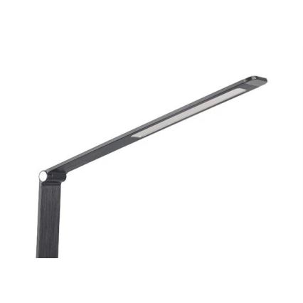 Lampe de table à intensité variable avec USB LED/7W/230V 3000K/4000K/5500K noir