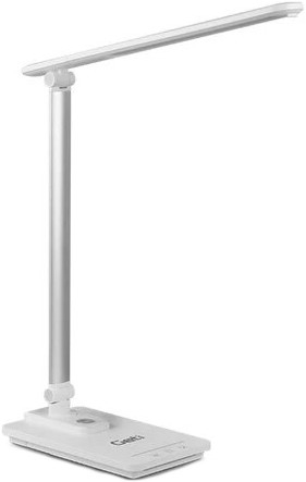 Lampe de table à intensité variable avec USB LED/9W/230V 3000K/4000K/5500K blanc