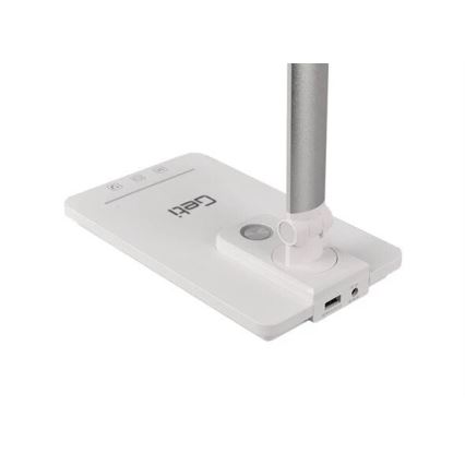 Lampe de table à intensité variable avec USB LED/9W/230V 3000K/4000K/5500K blanc