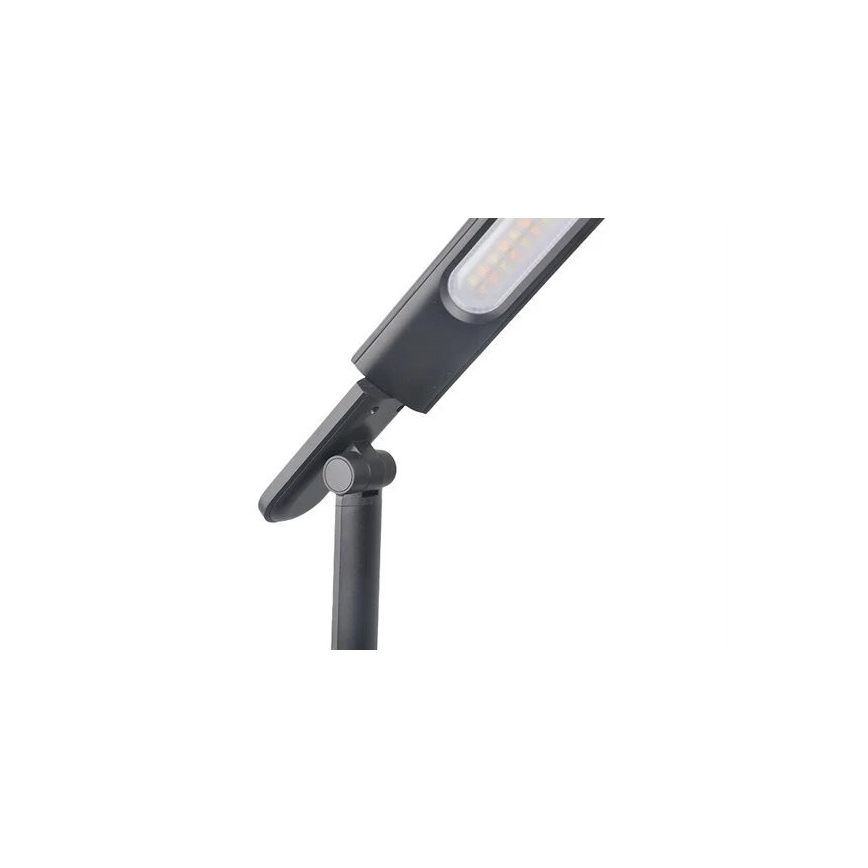 Lampe de table à intensité variable avec USB LED/9W/230V 3000K/4000K/5500K noir