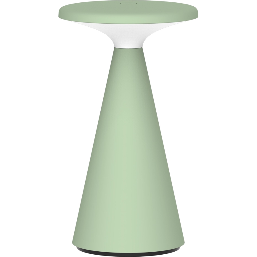 Lampe de table tactile extérieure à intensité variable PAROS LED/1,8W/5V USB 1800 mAh IP44 vert