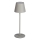 Lampe de table à intensité variable rechargeable INITA LED/1,2W/1800 mAh IP54 gris
