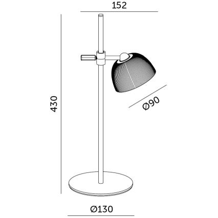 Lampe de table à intensité variable rechargeable 4en1 LED/3,5W/5V 3000/4000/6500K IP54 1800 mAh noir