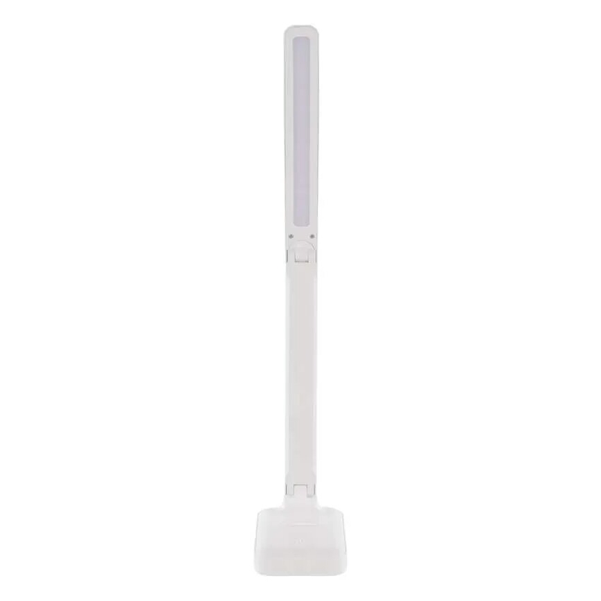Lampe de table à intensité variable rechargeable LED/5W/3,7V 3000K/4000K/6500K 800mAh blanc