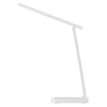 Lampe de table à intensité variable rechargeable LED/5W/3,7V 3000K/4000K/6500K 800mAh blanc