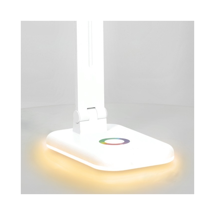 Lampe de table à intensité variable RGBW NOBLITE LED/7W/5V 3000/4000/6500K blanc