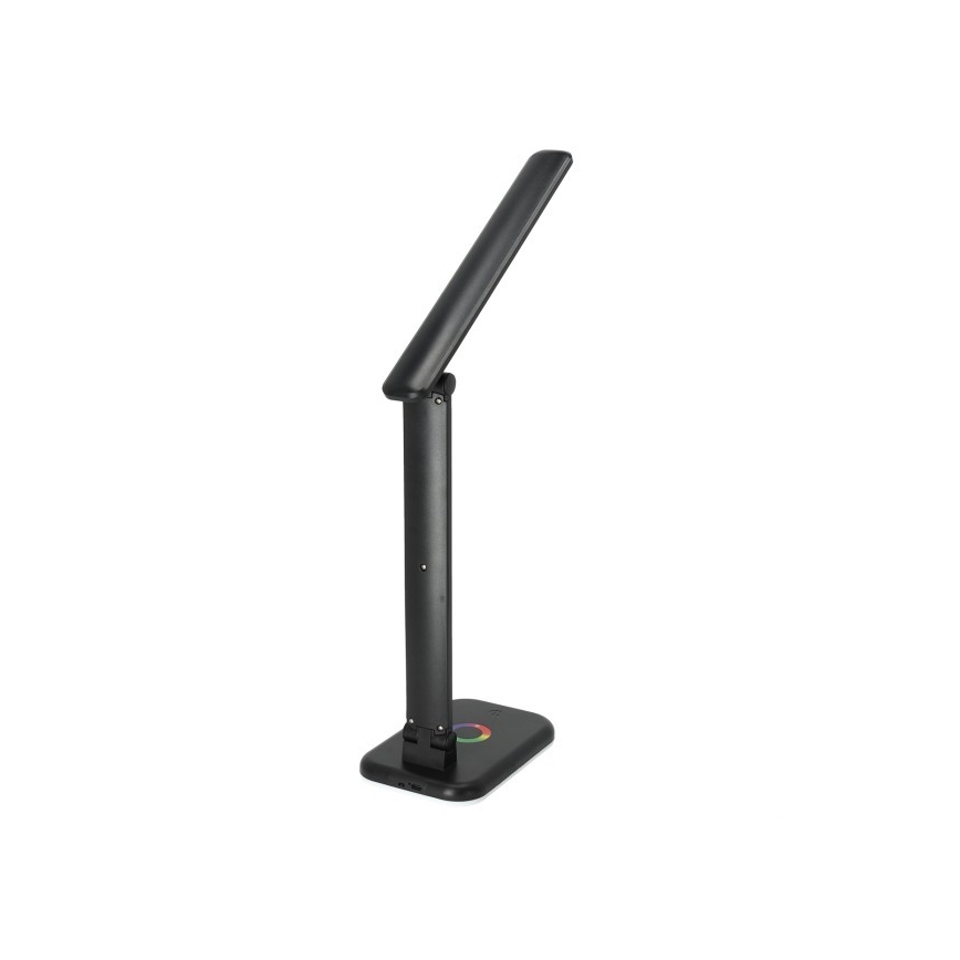 Lampe de table à intensité variable RGBW NOBLITE LED/7W/5V 3000/4000/6500K noir