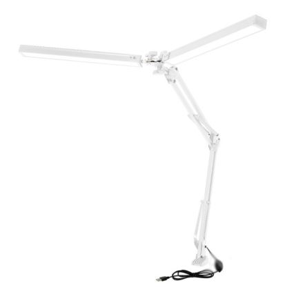 Lampe de table à intensité variable TENUIX DUO 2xLED/14W/230V 3000-6000K blanc